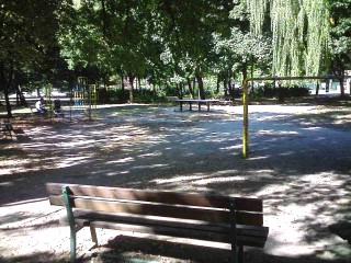 Park Hroncova - pôvodný stav 